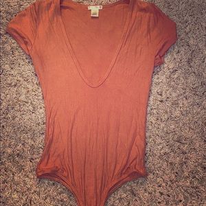 A pretty brownish bodysuit.